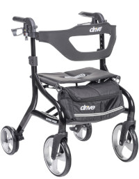 Drive Nitro Sprint Rollling Walker Black